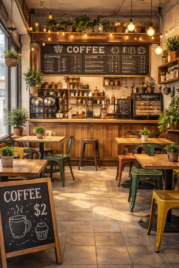 Premium cafe With Buget